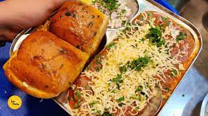 Cheese Pav Bhaji 