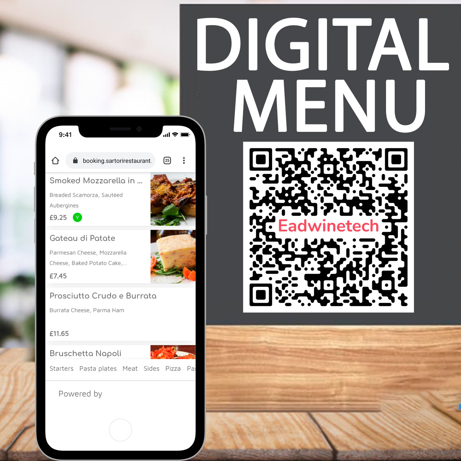 Digital Menu
