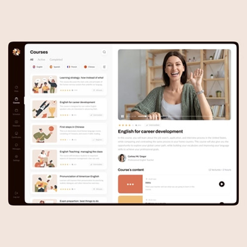Elearning Website